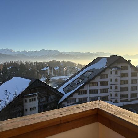 L'Eperon Center Crans Wonderful View Lägenhet Exteriör bild