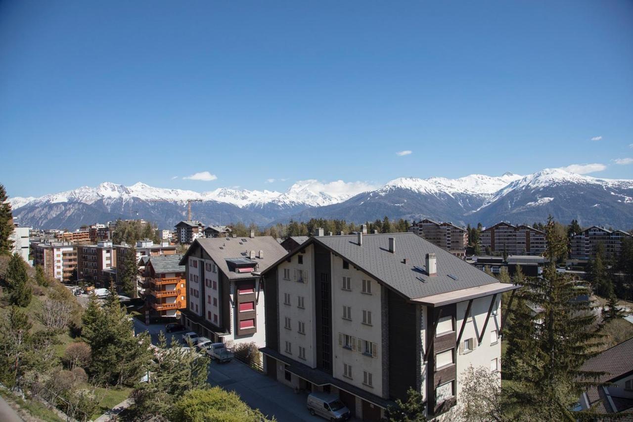 L'Eperon Center Crans Wonderful View Lägenhet Exteriör bild