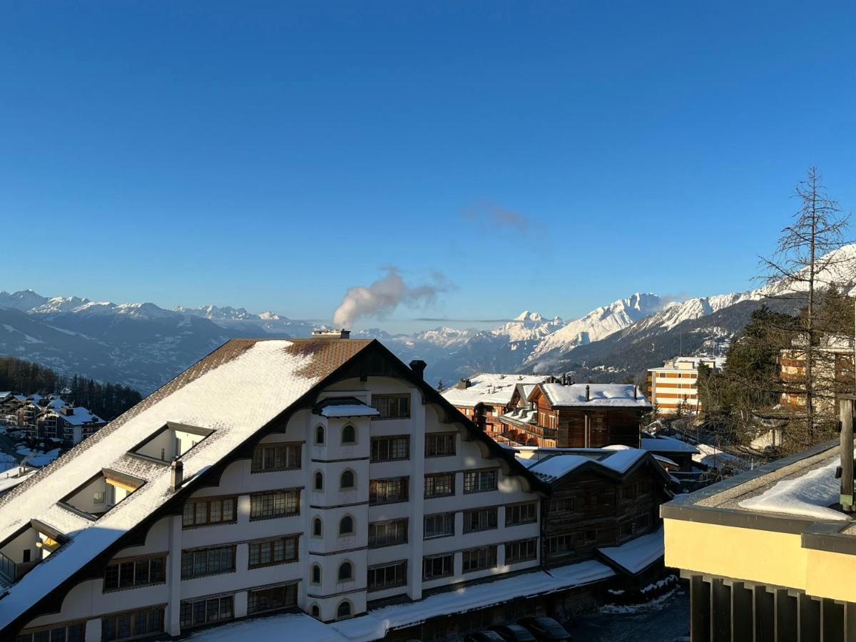 L'Eperon Center Crans Wonderful View Lägenhet Exteriör bild