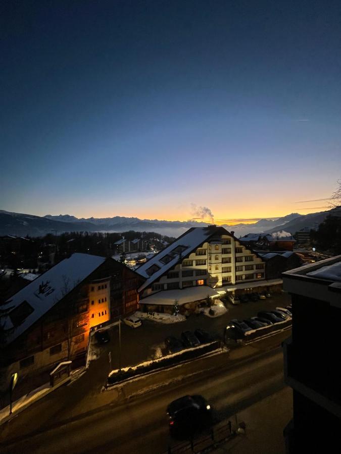 L'Eperon Center Crans Wonderful View Lägenhet Exteriör bild