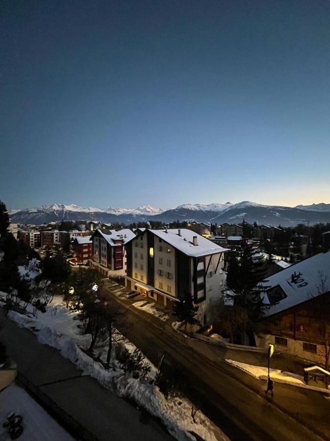 L'Eperon Center Crans Wonderful View Lägenhet Exteriör bild