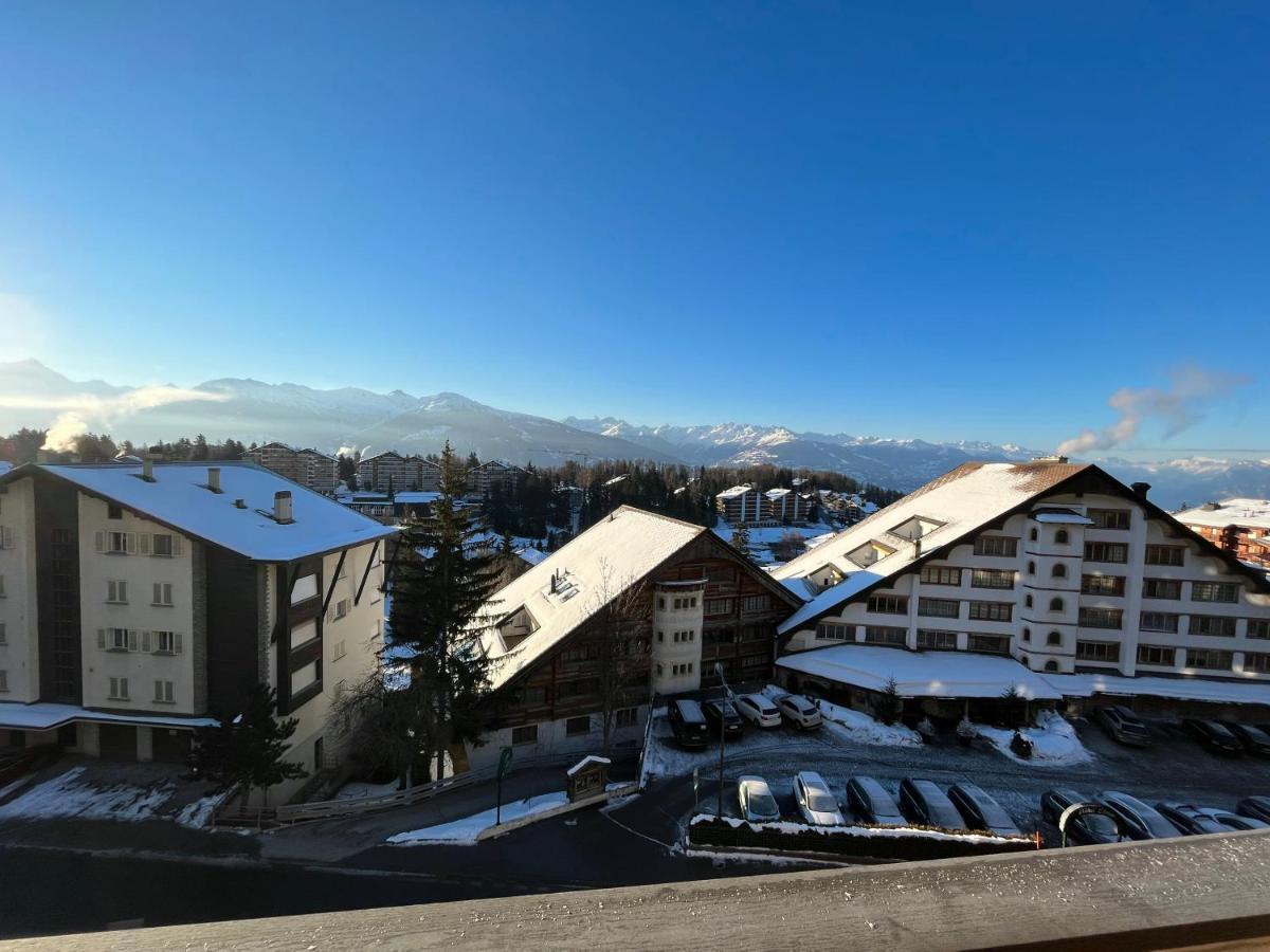 L'Eperon Center Crans Wonderful View Lägenhet Exteriör bild