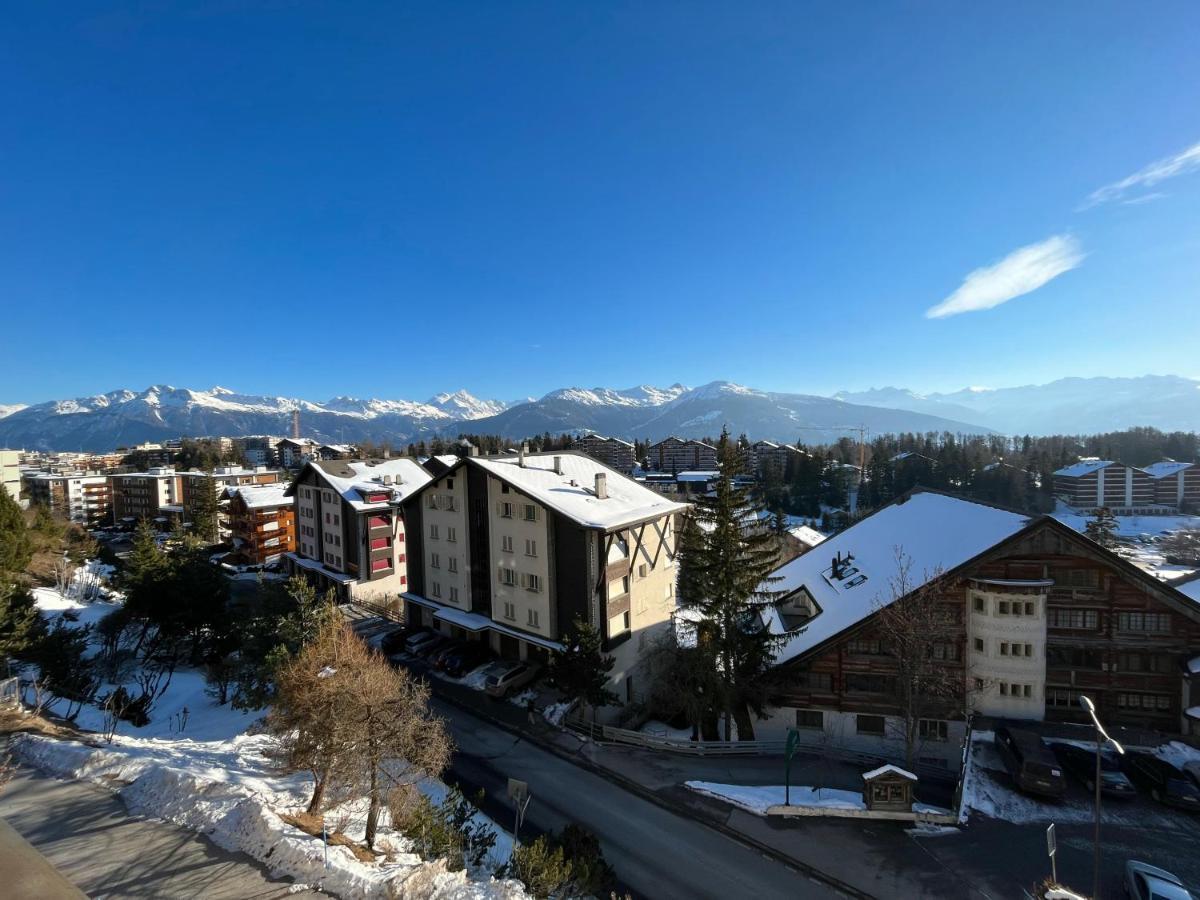 L'Eperon Center Crans Wonderful View Lägenhet Exteriör bild