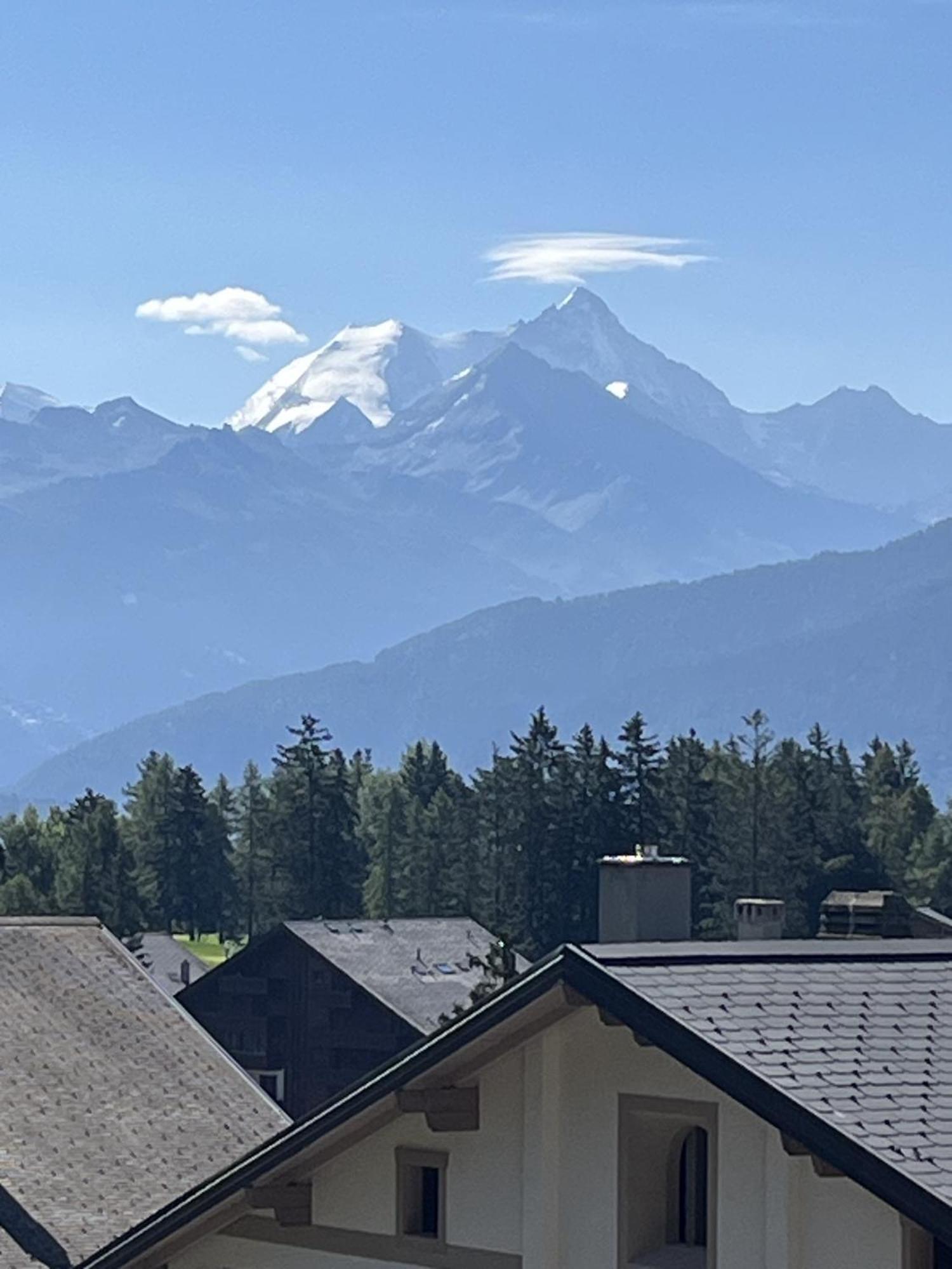 L'Eperon Center Crans Wonderful View Lägenhet Exteriör bild